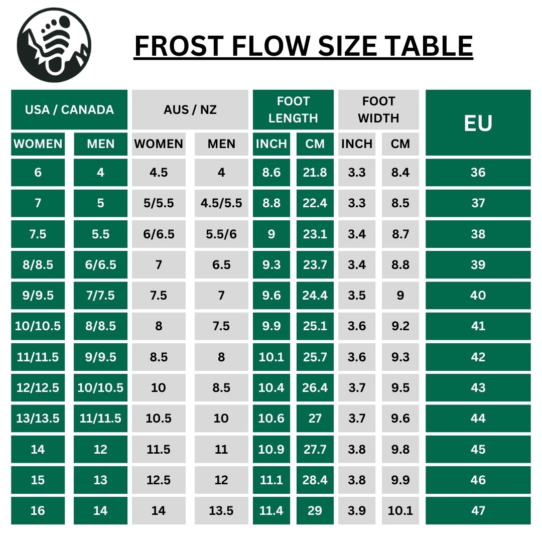 Frost Flow- Non-slip & waterproof winter barefoot shoe (Unisex)